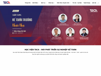 taca.edu.vn snapshot