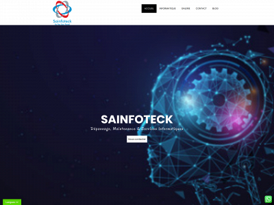 sainfoteck.com snapshot