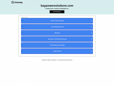 baypowersolutions.com snapshot