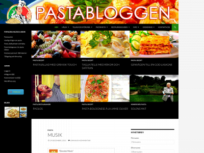 pastabloggen.se snapshot
