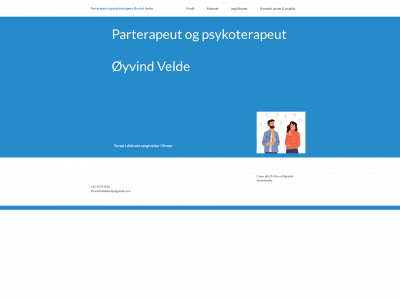 øyvindvelde.dk snapshot
