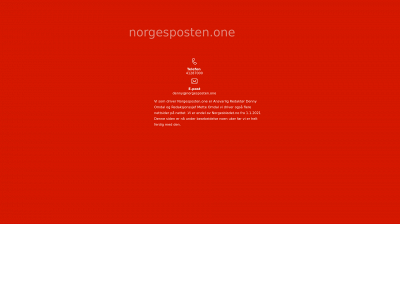 norgesposten.one snapshot