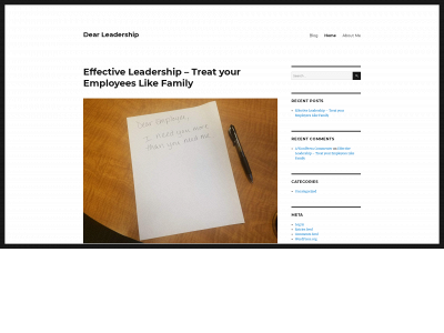 dearleadership.com snapshot