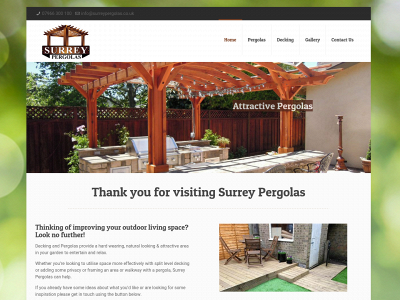 surreypergolas.co.uk snapshot