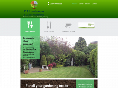 delandscapes.co.uk snapshot