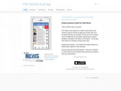 cyateacher.com snapshot