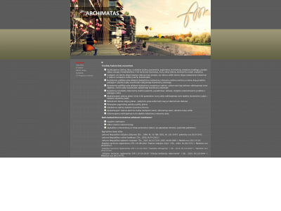 archimatas.lt snapshot