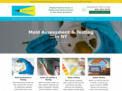 kdenvironmental.com snapshot