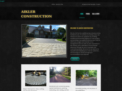aiklerpaving.com snapshot