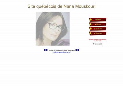 nanamouskouri.qc.ca snapshot