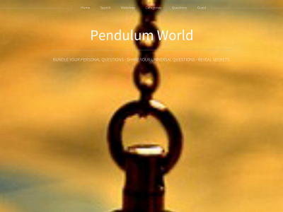 pendulumworld.com snapshot