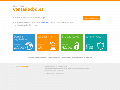 ventadecbd.es snapshot