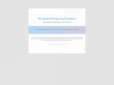 terrassenreinigung-stuttgart.de snapshot