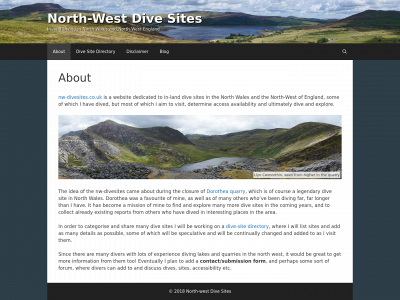 nw-divesites.co.uk snapshot