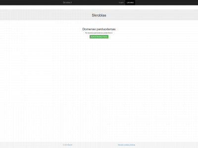 skroblas.lt snapshot