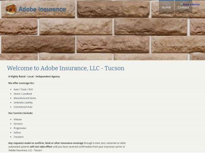 adobeinsurance.com snapshot