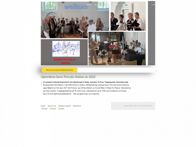 koorpiccolo.nl snapshot