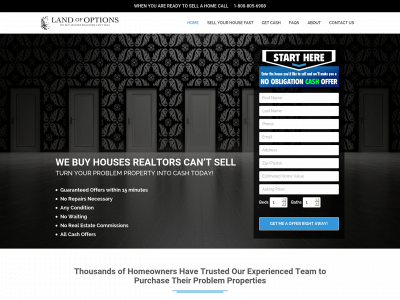landofoptions.com snapshot