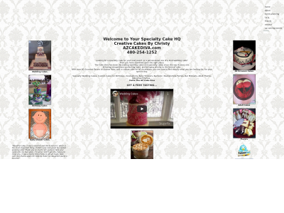 azcakediva.com snapshot