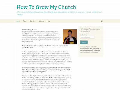 howtogrowmychurch.com snapshot