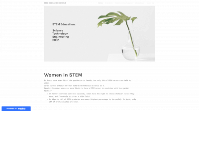spain-girls-stem-education.weebly.com snapshot