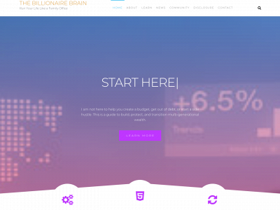 thebillionairebrain.co snapshot