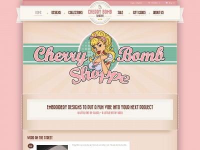cherrybombshoppe.com snapshot