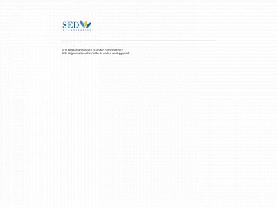 sed-organisation.com snapshot