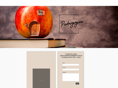 pedagogeneans.no snapshot