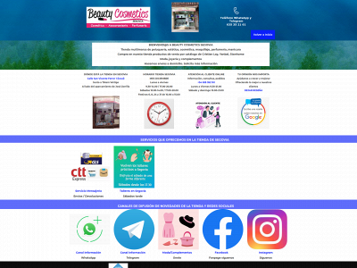 beautycosmetics.es snapshot