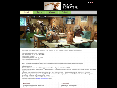 marcosculpture.be snapshot