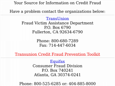 creditfraud.com snapshot