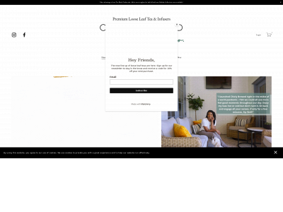 chiclybrewed.com snapshot