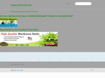 canna-selection.com snapshot
