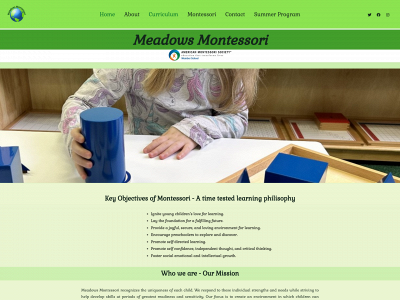 meadowsmontessorinj.com snapshot