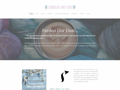 www.cornbreadandhoney.com snapshot