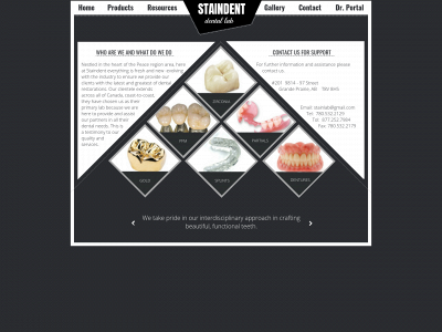 staindent.com snapshot