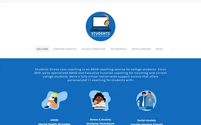 www.studentsstressless.com snapshot