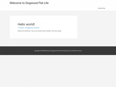 dogwoodflatlife.com snapshot