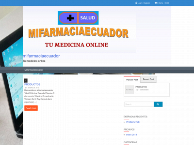 mifarmaciaecuador.com snapshot