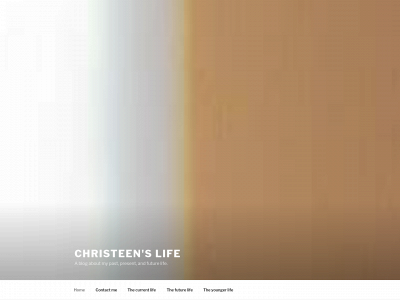 bloggingwithchristeen.com snapshot