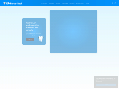 thetoothbrushrack.co.uk snapshot