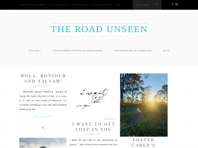 theroadunseen.com snapshot
