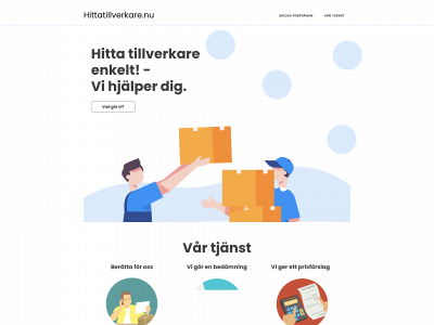 hittatillverkare.nu snapshot