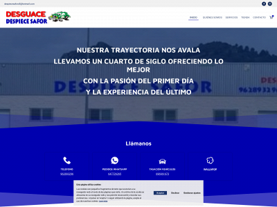 despiecesafor.com snapshot