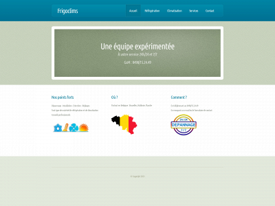 frigoclims.be snapshot
