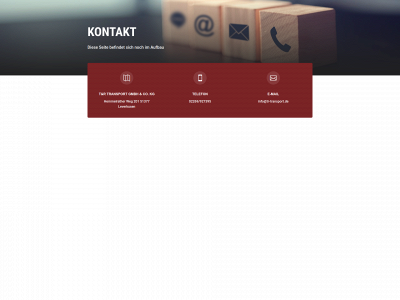 tr-transport.de snapshot
