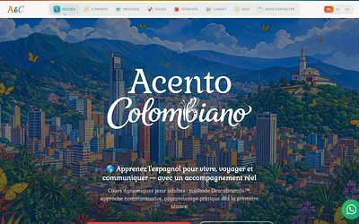acentocolombiano.com snapshot