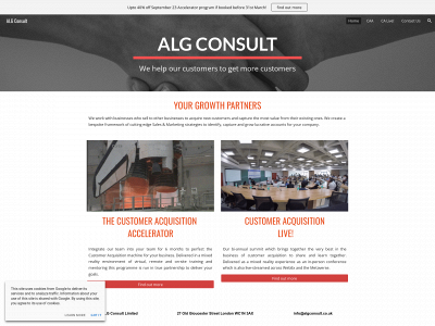 algconsult.co.uk snapshot