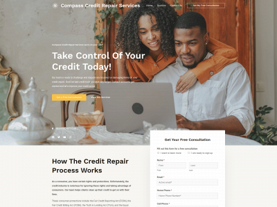 compasscreditrepairservices.com snapshot